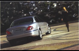 Jaguar X-Type, rear